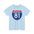I-81 PA (Pennsylvania) (Road Sign) T-Shirt