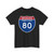 I-80 PA Metric (Pennsylvania) (Road Sign) T-Shirt