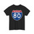 I-80 NJ (New Jersey) (Road Sign) T-Shirt