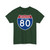 I-80 NJ (New Jersey) (Road Sign) T-Shirt
