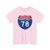I-78 PA 1957 (Pennsylvania) (Road Sign) T-Shirt