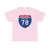 I-78 NJ Metric (New Jersey) (Road Sign) T-Shirt