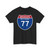 I-77 WV Metric (Virginia) (Road Sign) T-Shirt