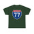 I-77 WV (Virginia) (Road Sign) T-Shirt