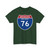I-76 NJ Metric (New Jersey) (Road Sign) T-Shirt