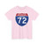 I-72 MO (Missouri) (Road Sign) T-Shirt