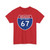 I-67 WV Metric (Virginia) (Road Sign) T-Shirt
