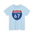 I-67 PA Metric (Pennsylvania) (Road Sign) T-Shirt