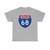 I-68 WV Metric (Virginia) (Road Sign) T-Shirt