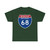 I-68 WV Metric (Virginia) (Road Sign) T-Shirt