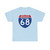 I-68 WV (Virginia) (Road Sign) T-Shirt