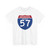 I-57 MO (Missouri) (Road Sign) T-Shirt