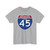 I-45 TX (Texas) (Road Sign) T-Shirt