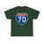 I-70 MD (Maryland) (Road Sign) T-Shirt