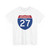 I-27 TX (Texas) (Road Sign) T-Shirt