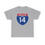 I-14 TX (Texas) (Road Sign) T-Shirt