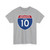 I-10 TX (Texas) (Road Sign) T-Shirt