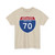I-70 MD Metric (Maryland) (Road Sign) T-Shirt