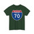 I-70 MD Metric (Maryland) (Road Sign) T-Shirt