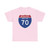 I-70 MD Metric (Maryland) (Road Sign) T-Shirt