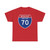 I-70 MD Metric (Maryland) (Road Sign) T-Shirt