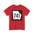 Georgia 741 1960 (Georgia) (Road Sign) T-Shirt