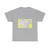 USA - Illinois, Indiana, Ohio, Kentucky 1 (1977) (Map) T-Shirt