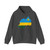 Flag map of Rwanda (Rwanda) Hoodie