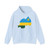 Flag map of Rwanda (Rwanda) Hoodie