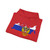 Flag map of Russia with coat of arms 2014-2022 (Russia) Hoodie