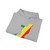Flag map of the Republic of the Congo (Congo) Hoodie