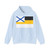 Flag of Russian Consul General black-yellow-white (Estonia) Hoodie