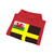 Flag of Saint David with Welsh Red Dragon (United Kingdom) Hoodie