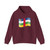 Nuvola Central African Republic flag (Central African Republic) Hoodie