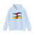 Nuvola Central African Republic flag (Central African Republic) Hoodie