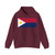 War Flag of the Philippines navy blue (Philippines) Hoodie