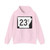 Arkansas 23C (Arkansas) (Road Sign) Hoodie