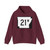Arkansas 21W (Arkansas) (Road Sign) Hoodie