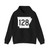 Arkansas 128 (Arkansas) (Road Sign) Hoodie