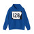 Arkansas 128 (Arkansas) (Road Sign) Hoodie