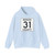 Bergen County 31 (New Jersey) (Road Sign) Hoodie