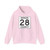 Bergen County 28 (New Jersey) (Road Sign) Hoodie