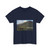 James Gale Tyler (1855-1931) Tug AC Cheney Towing Barges Past Bear Mountain - T-Shirt