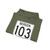 Bergen County 103 (New Jersey) (Road Sign) Hoodie