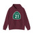 California 21 (California) (Road Sign) Hoodie