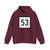 Connecticut Highway 53 (Connecticut) (Road Sign) Hoodie