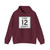 Cook County 12 MN (Minnesota) (Road Sign) Hoodie