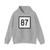 Connecticut Highway 87 (Connecticut) (Road Sign) Hoodie