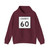 County 60 square (Minnesota) (Road Sign) Hoodie