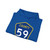 County 59 MN (Minnesota) (Road Sign) Hoodie